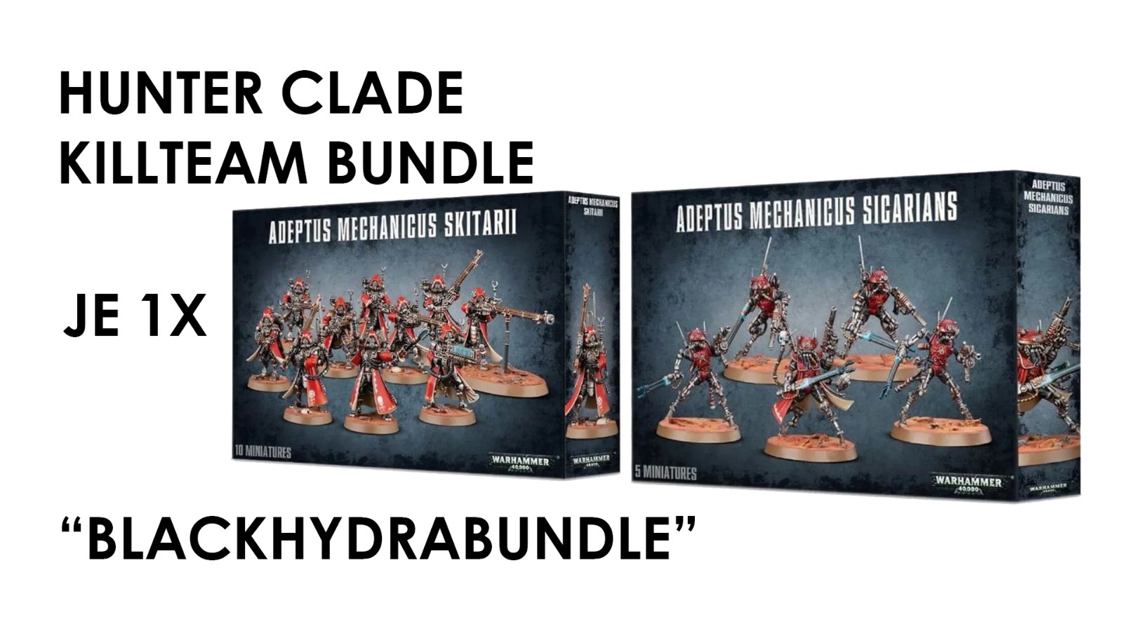 Blackhydra Bundle Hunter Clade des Adeptus Mechanikus