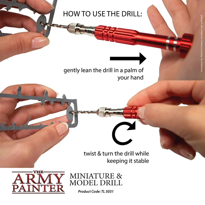 The Army Painter - Modellbaubohrer mit diversen Bohrern