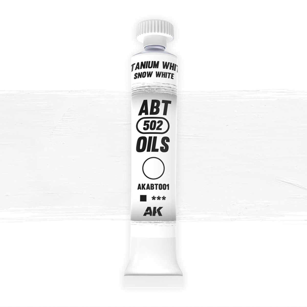 AK Interactive - ABT 502 Ölfarbe Faded White verblasstes weiß AKABT165