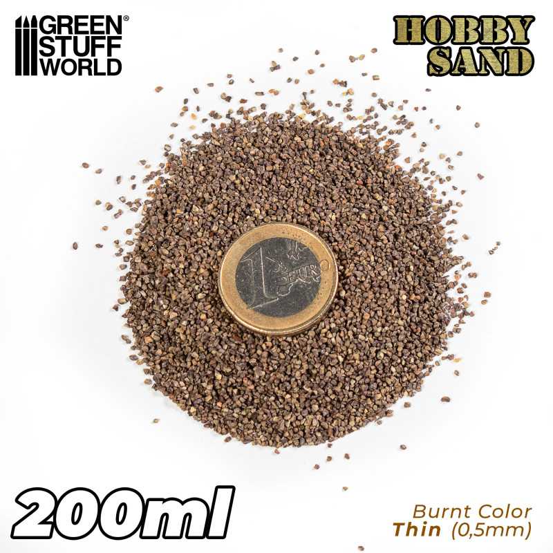 GreenStuffWorld Feiner Modellbausand - Burnt Bown 200ml