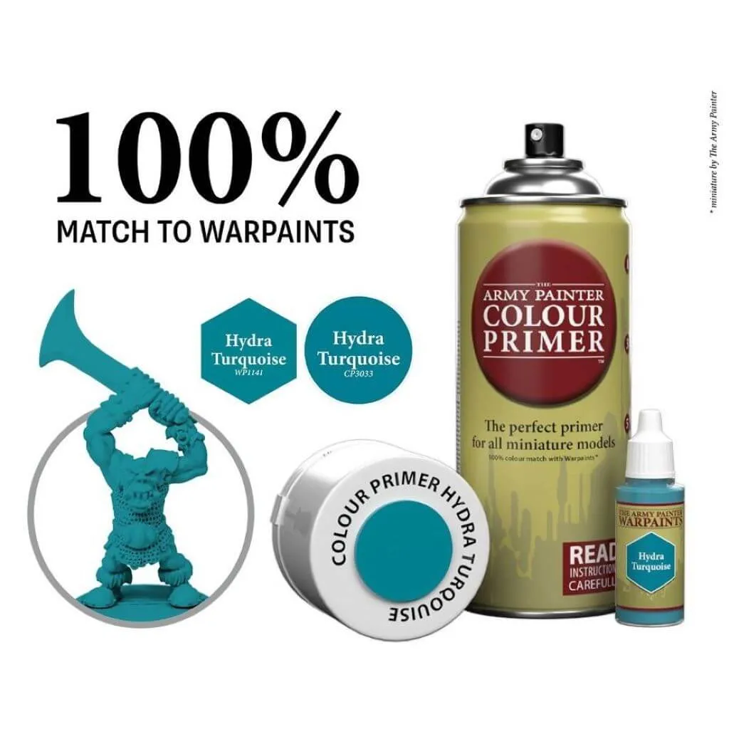 The Army Painter Colour Primer - Hydra Turquoise Grundierung