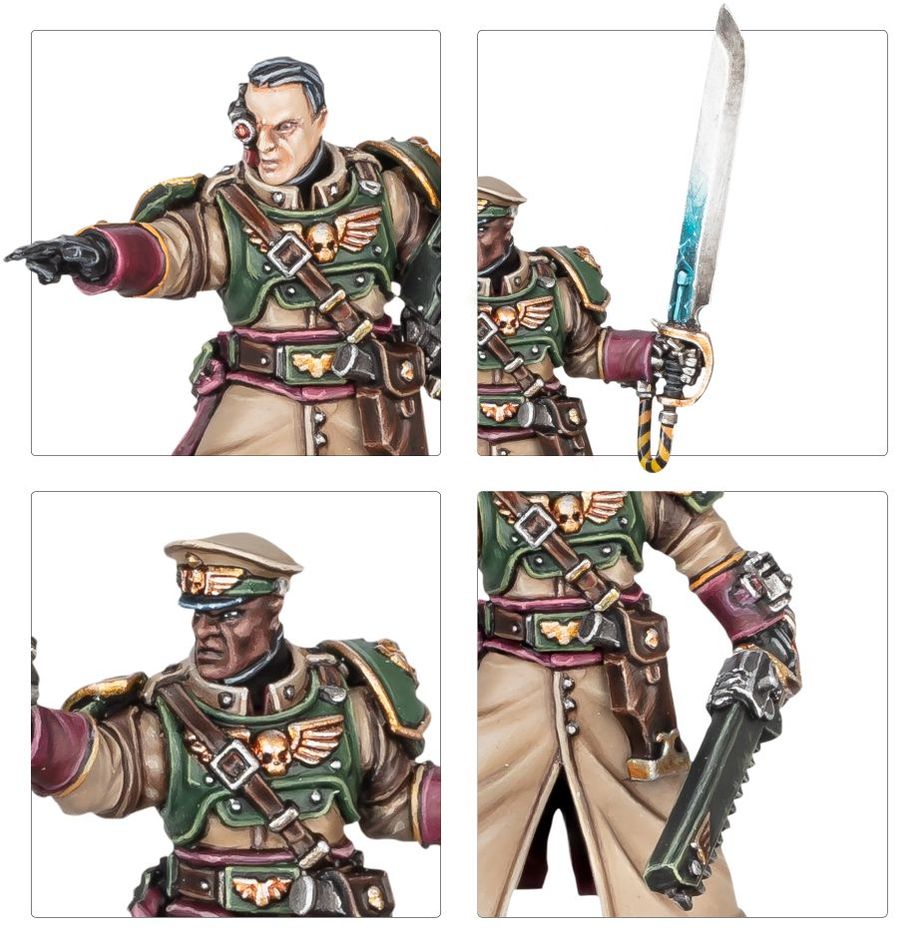Warhammer 40K Cadianischer Kastelan der imperialen Armee