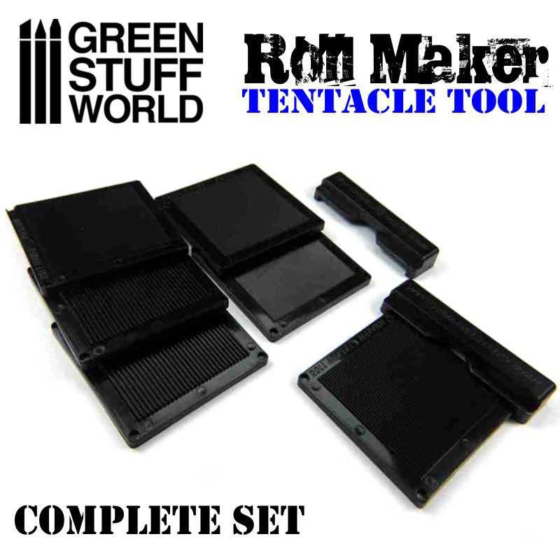 GreenStuffWorld Roll Maker Set zur Herstellung von Tentakeln, Rohren uvm.