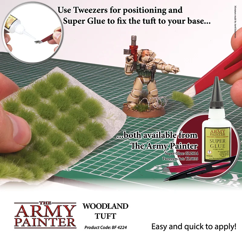 The Army Painter - Woodland Tuft Tufts für Basing BF4224
