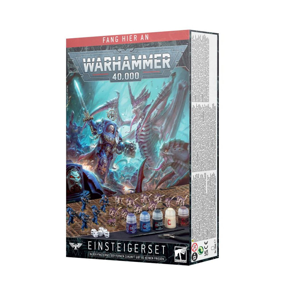Warhammer 40K Einsteigerset Space Marines gegen Tyrandien