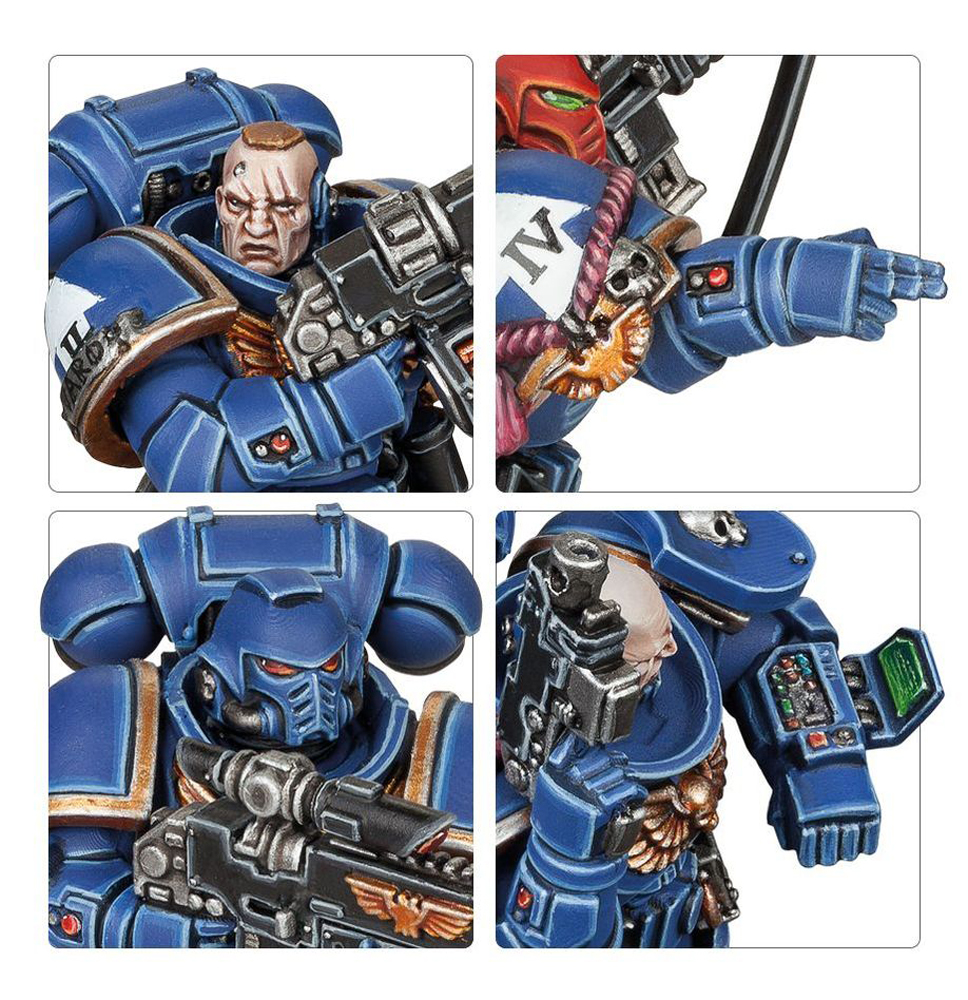 Warhammer 40K Intercessortrupp der Spacemarines