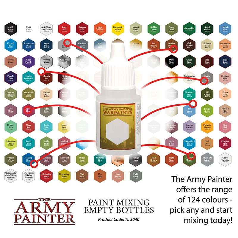 The Army Painter - Dropperbottles leer 6 Stück