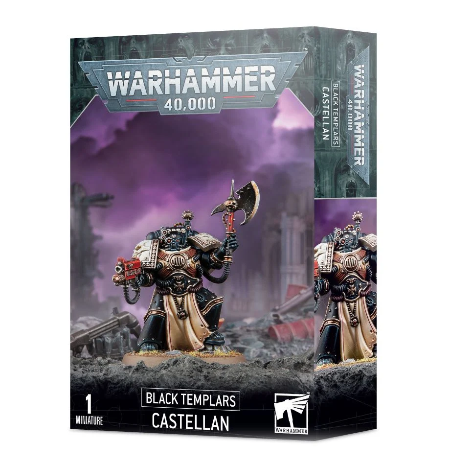 Warhammer 40K Kastellan der Black Templar
