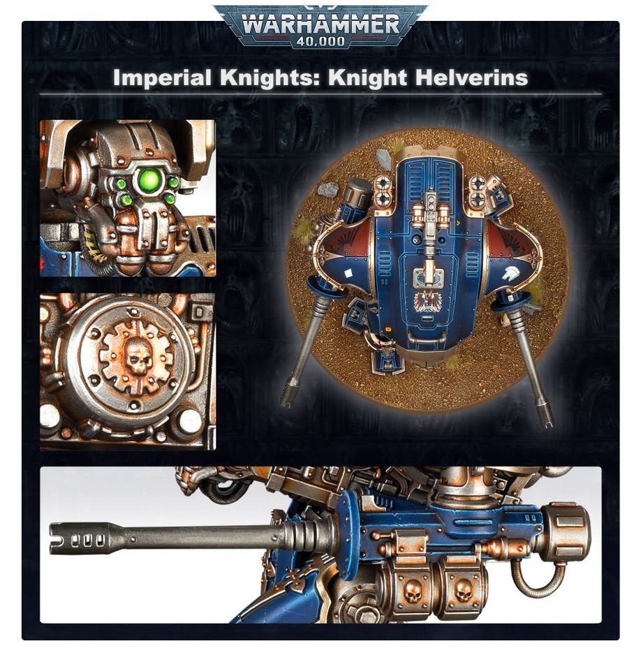Warhammer 40K Speerknappen der imperialen Ritter