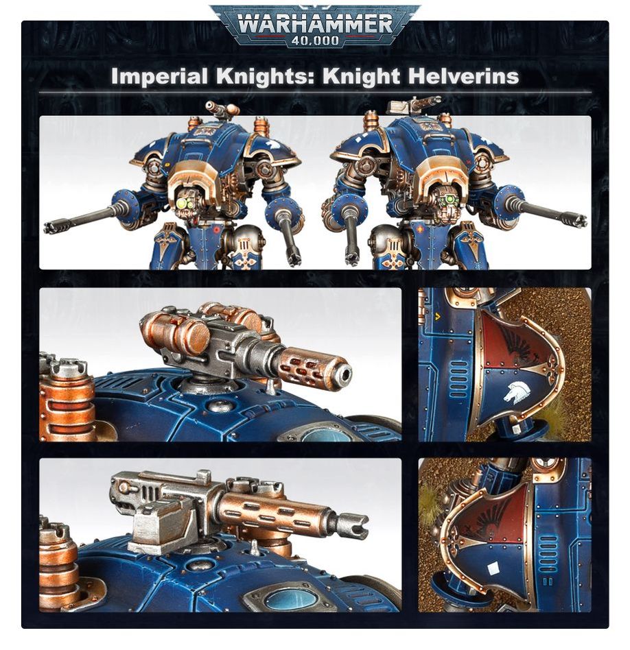 Warhammer 40K Speerknappen der imperialen Ritter