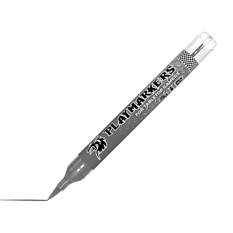 AK Interactive - PLAYMARKER - Gun Metal Acrylstift für Miniatur und Modellbaumalerei