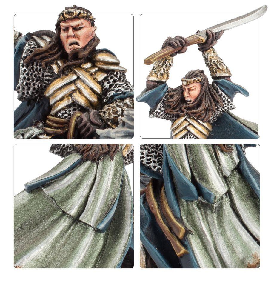 Middle-earth™ Elladan zu Fuß und Beritten Herr der Ringe Tabletop