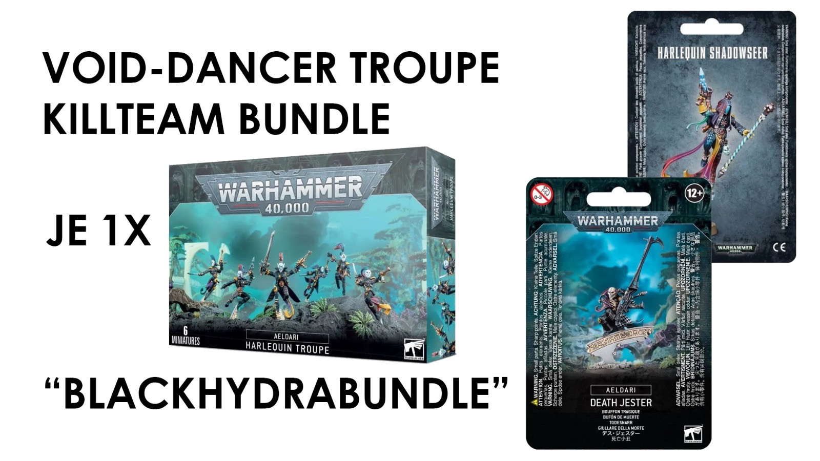 Blackhydra Bundle Void Dancer Troupe der Aeldari