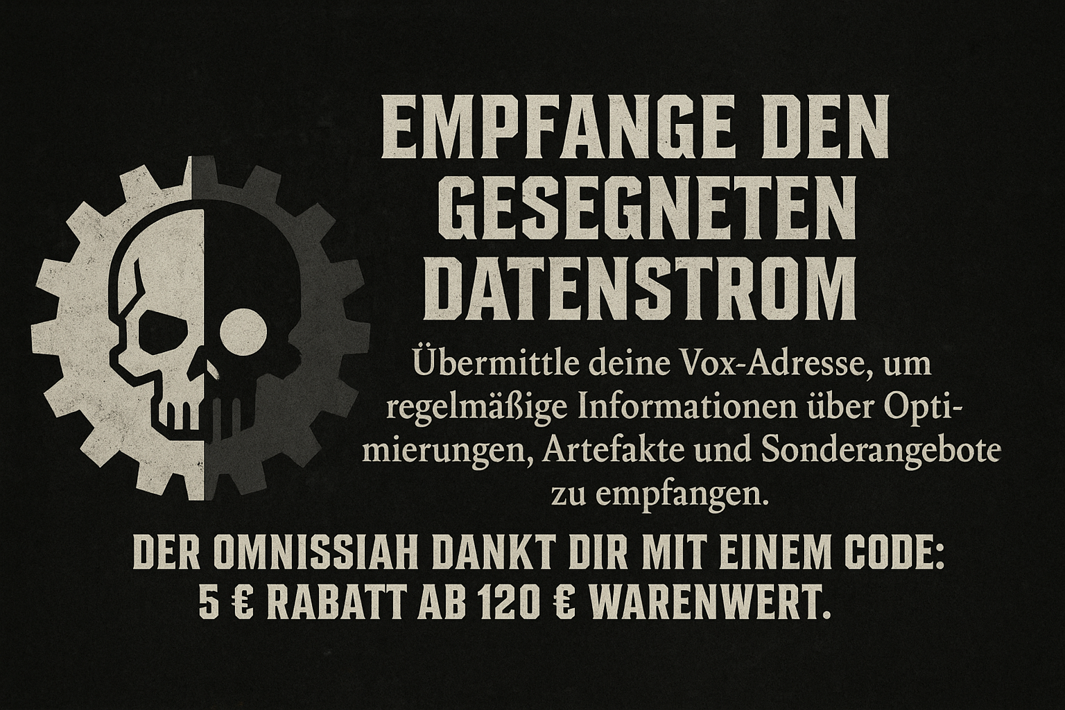 Newsletter-Anmeldung
