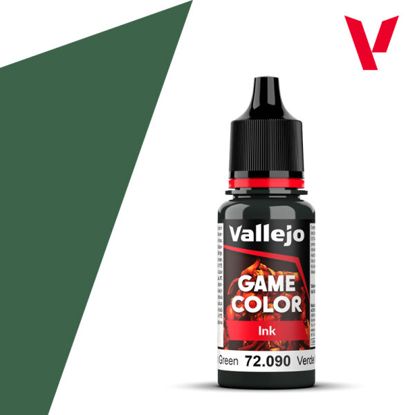 VALLEJO Game Color Black Green 72.090 18ml Dropper Bottle