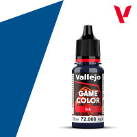 VALLEJO Game Color Blue/Blau 72.088 18ml Dropper Bottle