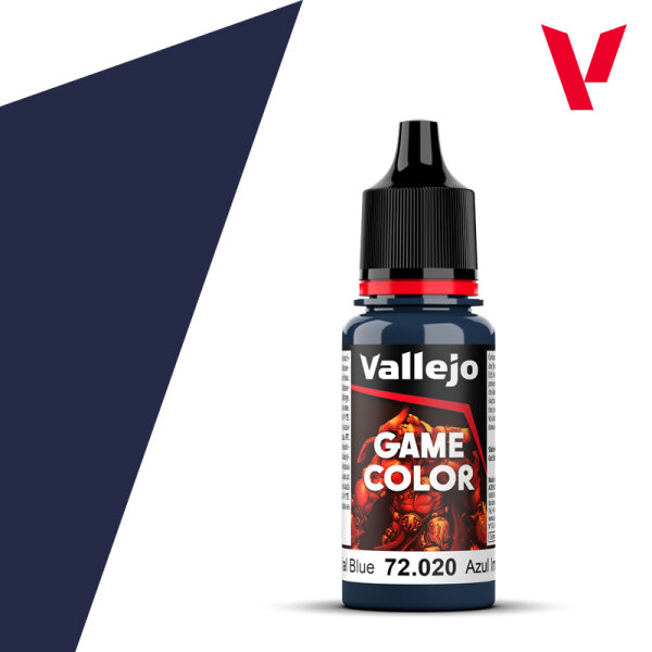 VALLEJO Game Color Imperial Blue 72.020 18ml Dropper Bottle