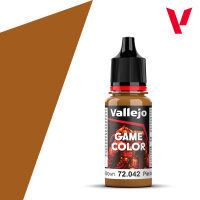 VALLEJO Game Color Parasite Brown 72.042 18ml Dropper Bottle