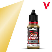 VALLEJO Game Color Polished Gold 72.055 18ml Dropper Bottle