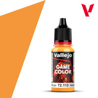 VALLEJO Game Color Sunset Orange 72.110 18ml Dropper Bottle