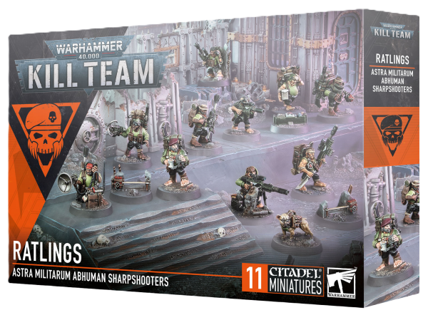 Warhammer 40K Kill Team Rattlings des Astra Militarum