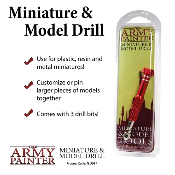 The Army Painter - Modellbaubohrer mit diversen Bohrern