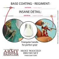 The Army Painter - Bestseller Pinsel Set Echthaar Most Wanted Brush Set 3 Stück