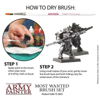 The Army Painter - Bestseller Pinsel Set Echthaar Most Wanted Brush Set 3 Stück