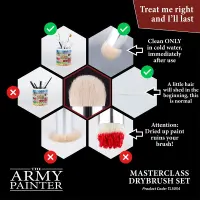 The Army Painter - Masterclass Drybrush Pinsel Set 3 Stück