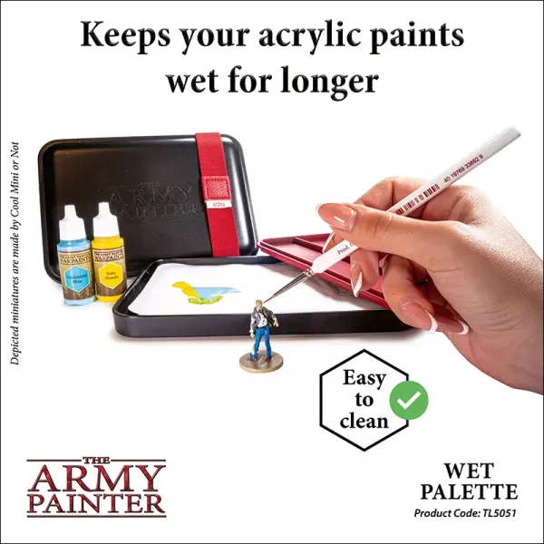 The Army Painter - Wetpalette für Modellbau und Miniaturenmalerei mit Acryfarben