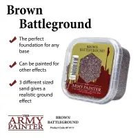 The Army Painter - Brown Battleground Streusand für...