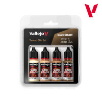 VALLEJO Game Color Tanned Skin Set 72.380