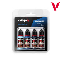 VALLEJO Game Color Blue Color Set 72.376