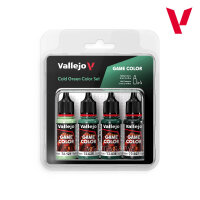 VALLEJO Game Color Cold Green Color Set 72.383