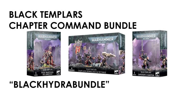 Warhammer 40K Blackhydra Bundle Chapter Command Bundle