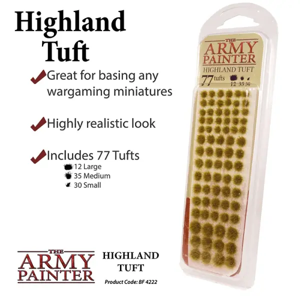The Army Painter - Highland Tuft Tufts für Basing BF4222