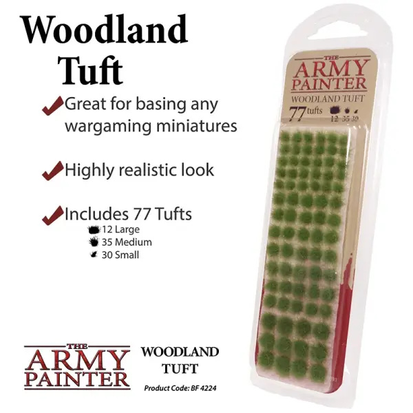 The Army Painter - Woodland Tuft Tufts für Basing BF4224