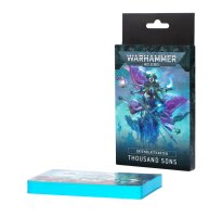 Warhammer 40K Datenblattkarten: Thousand Sons DEUTSCH
