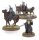 Middle-earth™ Gandalf der Graue zu Fuß, beritten und auf Karren Der Herr der Ringe Tabletop