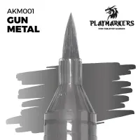 AK Interactive - PLAYMARKER - Gun Metal Acrylstift...