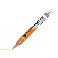 AK Interactive - PLAYMARKER - Dark Orange Acrylstift für Miniatur und Modellbaumalerei