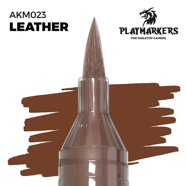 AK Interactive - PLAYMARKER - Leather Acrylstift für Miniatur und Modellbaumalerei