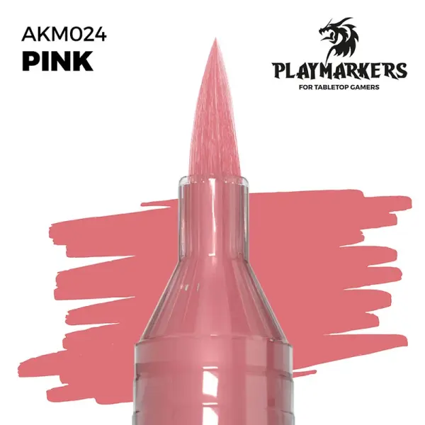 AK Interactive - PLAYMARKER - Pink Acrylstift für Miniatur und Modellbaumalerei