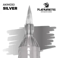 AK Interactive - PLAYMARKER - Silver Acrylstift für...