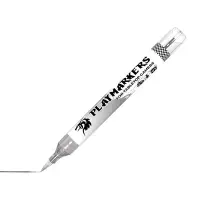 AK Interactive - PLAYMARKER - Silver Acrylstift für Miniatur und Modellbaumalerei