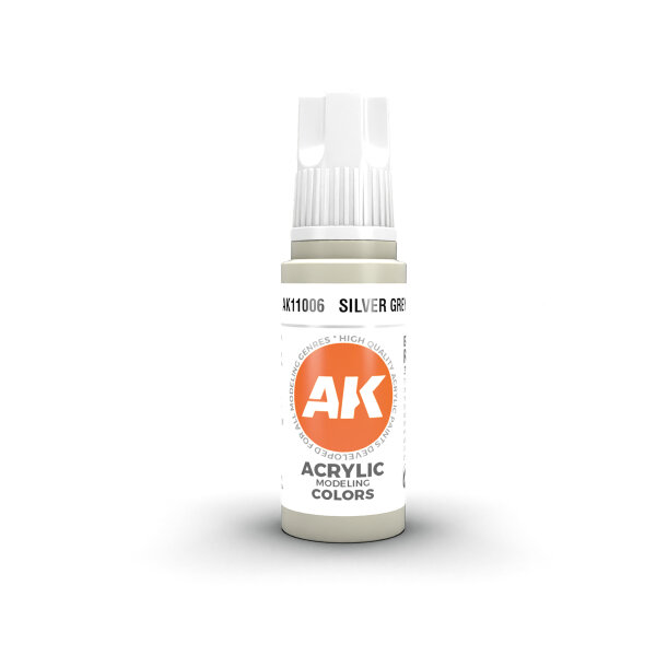 AK Interactive - 3GEN Acryl SILVER GREY – STANDARD AK11006