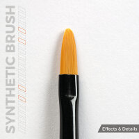 AK Interactive - SURVIVAL WEATHERING BRUSHES SET Weathering Pinsel Synthetik