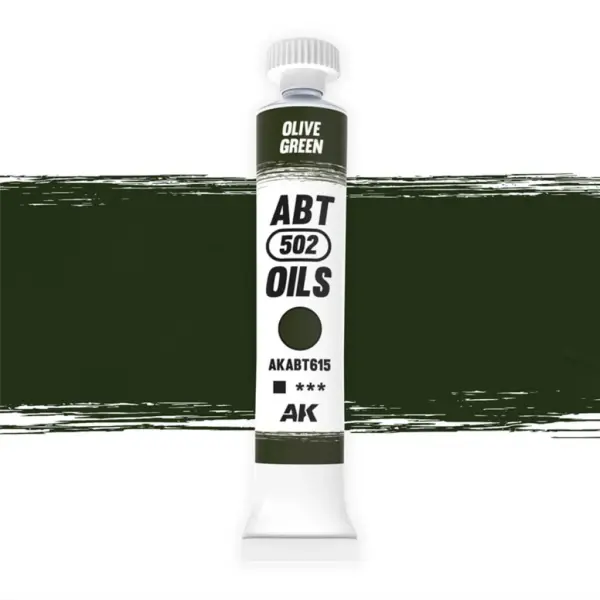 AK Interactive - ABT 502 Ölfarbe Olive Green Oliv GrünAKABT615