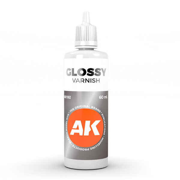 AK Interactive - Gloss Varnish 60ml Schutzlack für Modellbau und Miniaturen