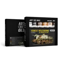 AK Interactive - ABT 502 Ölfarbset AKABT302 Vehicle...